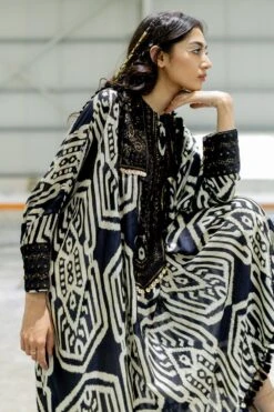 Pooja Keyur Orion Black Embellished Kaftan Set 10 Pooja Keyur Orion Black Embellished Kaftan Set -Inca Sales Store 16623pk21 4