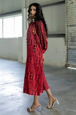 Pooja Keyur Rey Brown Dress -Inca Sales Store 16623pk35 3