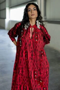 Pooja Keyur Rey Brown Dress -Inca Sales Store 16623pk35 4