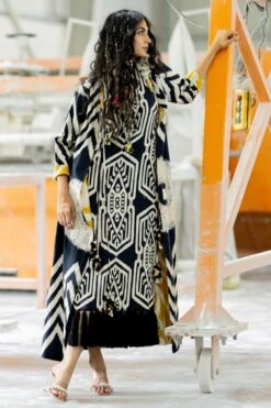 Pooja Keyur Juno Black Overlay -Inca Sales Store 16623pk36 2