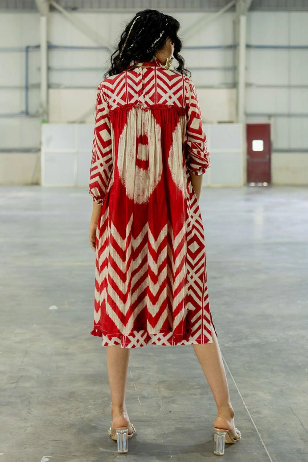 Pooja Keyur Juno Brick Scarf 6 Pooja Keyur Juno Brick Scarf - Image 4