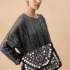 Vipul Shah Black Mirror & Banjara Embellished Clutch -Inca Sales Store 16823vs8 1