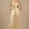 Tarun Tahiliani Gold Gara Embroidered Cape & Jumpsuit Set -Inca Sales Store 16923tt38 1