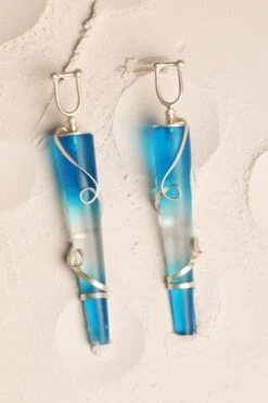 Suhani Pittie Blue Haze Earrings 5 Suhani Pittie Blue Haze Earrings -Inca Sales Store 16sp20 2