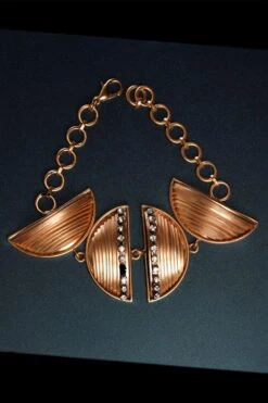 Suhani Pittie Bronze Half Moon Bracelet