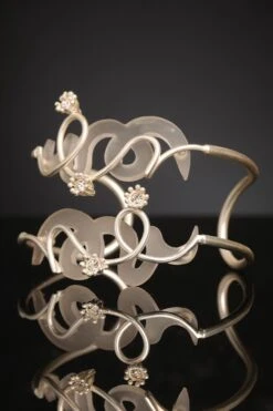 Suhani Pittie Silver Moon's Curve Cuff