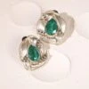 Suhani Pittie Little Moon Green Earrings