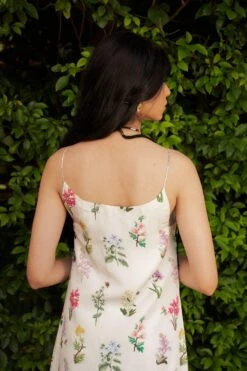 Ode To Odd First Bloom Silk Dress -Inca Sales Store 1701od13 3