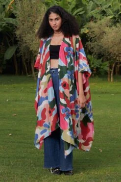 Ode To Odd Last Of Summer Silk Cape