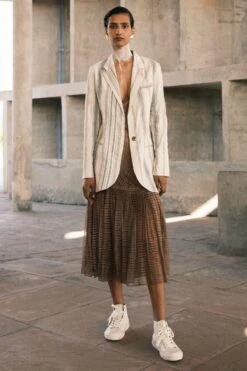 Urvashi Kaur Sleet Kantha Embroidered Jacket