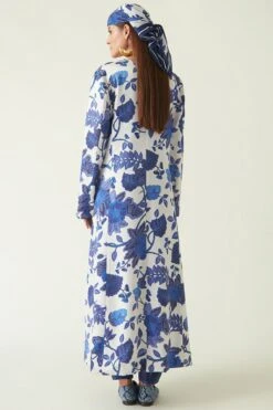 Payal Pratap White & Navy Kelang Reversible Jacket -Inca Sales Store 1711pp3 3