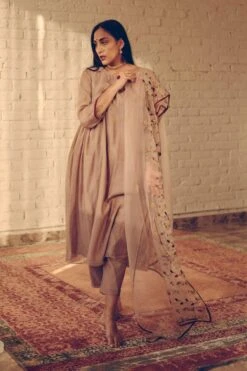 Sarang Kaur Grey Ranjeet Stole