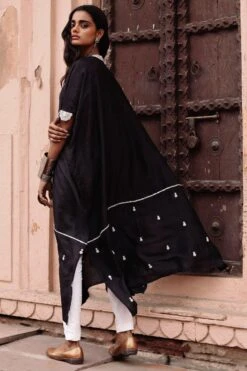 Avacara Parcha Black Kaftan Set -Inca Sales Store 172ap4 6