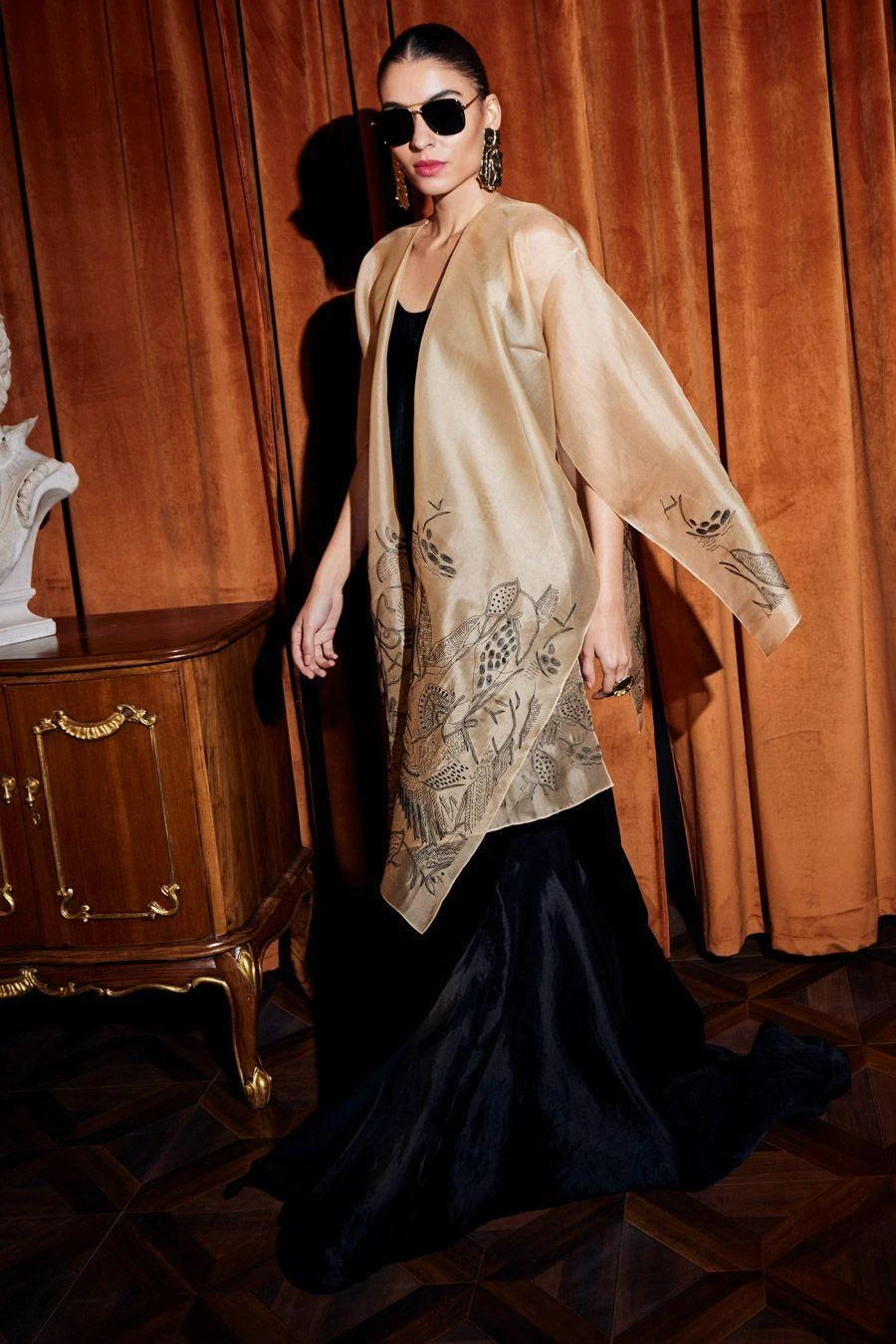 REIK Beige Maria Overlay Jacket 3 REIK Beige Maria Overlay Jacket