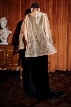 REIK Beige Maria Overlay Jacket 7 REIK Beige Maria Overlay Jacket -Inca Sales Store 17323rk28 3