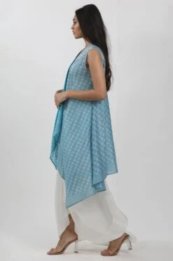 Krishna Mehta White Draped Skirt -Inca Sales Store 17723km16 3