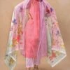 Vineet Rahul Frieda Bougainville And Lily Garden Dupatta 2 Vineet Rahul Frieda Bougainville And Lily Garden Dupatta -Inca Sales Store 17823vr12 1
