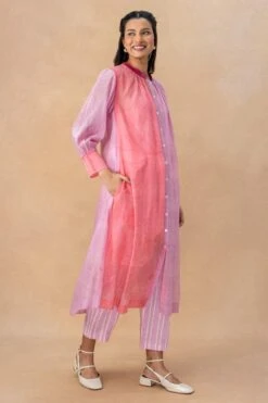 Vineet Rahul Frieda Bougainville And Lily Garden Dupatta -Inca Sales Store 17823vr12 5