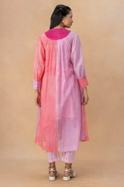 Vineet Rahul Frieda Bougainville And Lily Garden Dupatta -Inca Sales Store 17823vr12 8