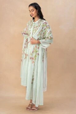 Vineet Rahul Lusia Bougainville Beaded Dupatta -Inca Sales Store 17823vr18 3