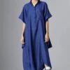 Chola Navy Deconstructed Linen Jumpsuit -Inca Sales Store 179cj3 1