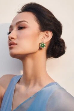 Aulerth Olea Studs By Suneet Varma -Inca Sales Store 180523al04 3