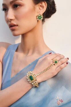 Aulerth Olea Studs By Suneet Varma -Inca Sales Store 180523al04 4