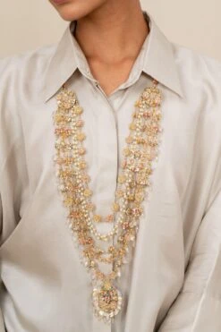 Fooljhadi Multi Layer Hand Embellished Floral Necklace -Inca Sales Store 180523fj01 2