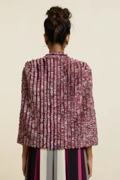 SVA Merlot Textured & Embellished Noor Jacket 15 SVA Merlot Textured & Embellished Noor Jacket -Inca Sales Store 181123sva113 7