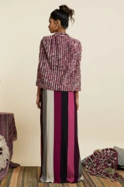 SVA Textured Noor Jacket Set -Inca Sales Store 181123sva69 5