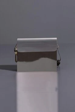 Tann-ed Futuristic Silver Leather Mini Evening Clutch -Inca Sales Store 181223td19 6