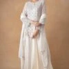 Ahilian Ivory Floral Kurta-sharara Set -Inca Sales Store 18124an10 1