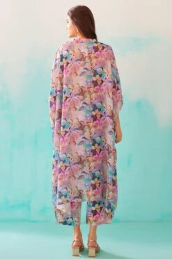 NORN Pink Floral Printed Kaftan -Inca Sales Store 1823nn21 3