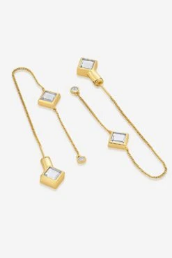 Isharya Ayaana Diamond NeedleThread Earrings -Inca Sales Store 18723iya17 2