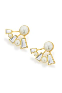 Isharya Angel Dust Baguette Mirror Earrings -Inca Sales Store 18723iya26 2