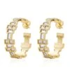 Isharya Disco Mirror Hoop Earring -Inca Sales Store 18723iya28 1