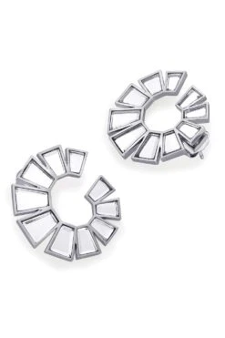 Isharya Bombay Deco Mirror Stud Earrings -Inca Sales Store 18723iya30 4