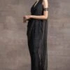 Tarun Tahiliani Black Draped Dress -Inca Sales Store 187tt15 1 1