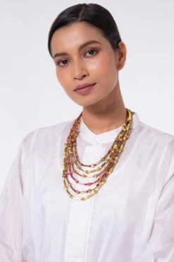 CVH Multicolour Stick Necklace