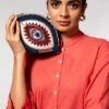Nomada Navy Blue Evil Eye Bag -Inca Sales Store 1910nom6 1