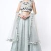 Payal Singhal Pale Blue Embroidered Lehenga Set -Inca Sales Store 1911pys29 1
