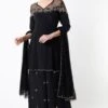 Payal Singhal Black Embellished Sharara Set