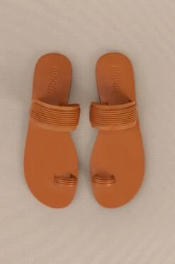 AMPM Accessories Eden Tan Brown Slip-On Flats -Inca Sales Store 191223ampm20 3