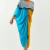 Inca Yellow Shibori Kaftan