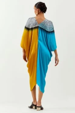 Inca Yellow Shibori Kaftan -Inca Sales Store 1923ina77 3