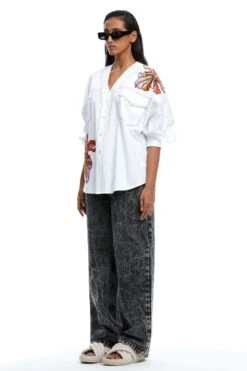 Kanika Goyal Label Renee Hand Embellished Shirt -Inca Sales Store 1923kgl11 3