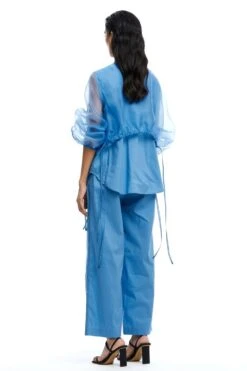 Kanika Goyal Label Aster Hand Embellished Organza Shirt 9 Kanika Goyal Label Aster Hand Embellished Organza Shirt -Inca Sales Store 1923kgl15 4