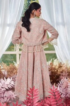 Devika Bhayana Pink Anarkali Set With Short Jacket -Inca Sales Store 193db7 4