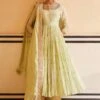 Punit Balana Mint Marodi Work Anarkali Set -Inca Sales Store 19723pb11 1