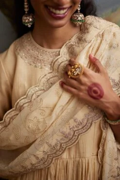 Punit Balana Buttercup Marodi Embellished Anarkali Set -Inca Sales Store 19723pb21 3